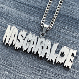 Etched 'Nascar Aloe' Necklace
