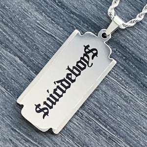 Black 'G59 Razor' Necklace