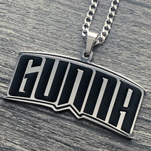 Load image into Gallery viewer, Black &#39;GUNNA&#39; Necklace
