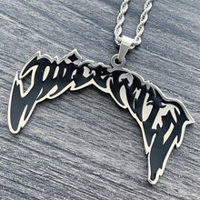 Load image into Gallery viewer, Black &#39;Doom&#39; Necklace
