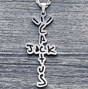 Black 'Cactus Jack' Necklace