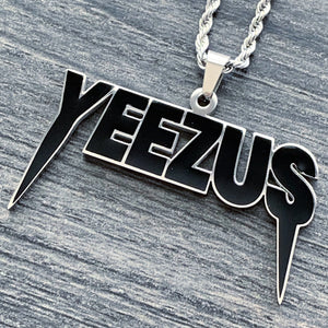 Black 'YEEZUS' Necklace