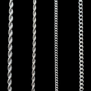 Black 'Triple 9' Necklace