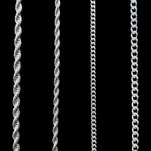 Iced 'Grey Day 24' Box Necklace