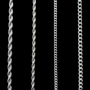 Black 'Polo G' Necklace 24 Cuban Link (Long)