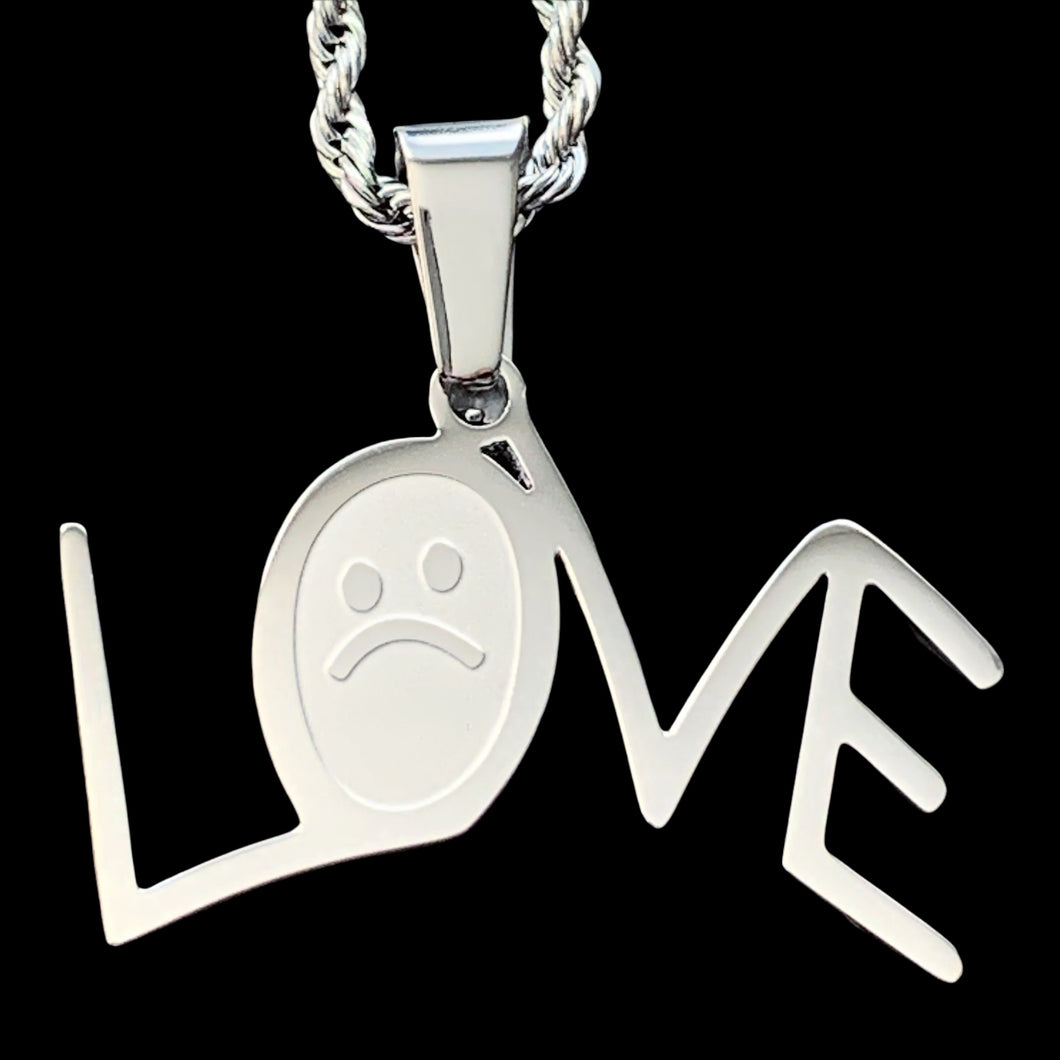 'L☹VE' Necklace