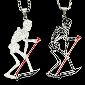 Black 'Skeleton' Necklace