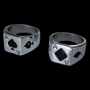 'Ace of Spades' Ring