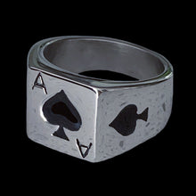 Load image into Gallery viewer, &#39;Ace of Spades&#39; Ring
