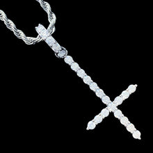 Load image into Gallery viewer, White &#39;Cross&#39; Necklace
