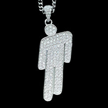 Load image into Gallery viewer, Iced Out 'Stick Figure' Necklace
