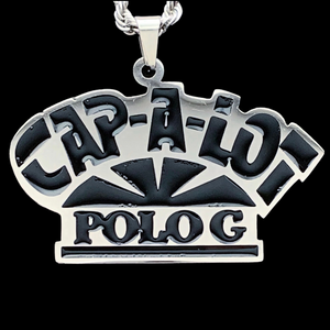 Black 'Cap-A-Lot' Necklace