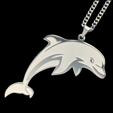 Load image into Gallery viewer, Etched &#39;Dolphin&#39; Necklace

