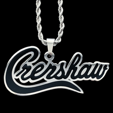 Load image into Gallery viewer, Black &#39;Crenshaw&#39; Necklace

