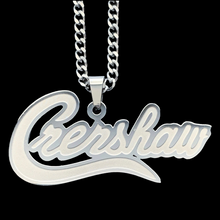 Load image into Gallery viewer, Etched &#39;Crenshaw&#39; Necklace
