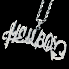 Load image into Gallery viewer, Etched &#39;Hellboy&#39; Necklace
