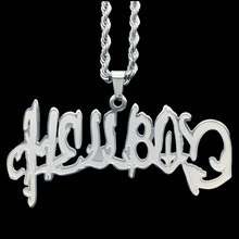 Load image into Gallery viewer, Etched &#39;Hellboy&#39; Necklace
