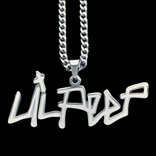 Load image into Gallery viewer, Etched &#39;Lil Peep&#39; Necklace
