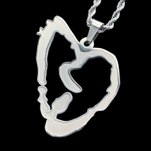 Load image into Gallery viewer, Etched &#39;Heartbreak&#39; Necklace
