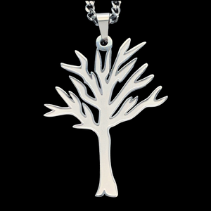 Etched 'Tree of Life' Necklace