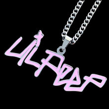 Load image into Gallery viewer, Pink &#39;Lil Peep&#39; Necklace
