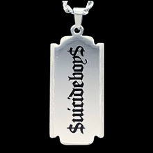 Load image into Gallery viewer, Black &#39;G59 Razor&#39; Necklace

