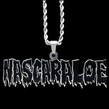 Load image into Gallery viewer, Black &#39;Nascar Aloe&#39; Necklace
