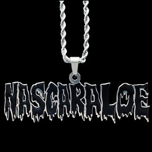 Black 'Nascar Aloe' Necklace