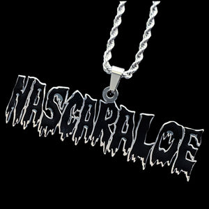 Black 'Nascar Aloe' Necklace