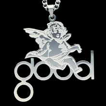 Load image into Gallery viewer, Etched &#39;GOOD Music&#39; Necklace
