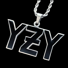 Load image into Gallery viewer, Black &#39;YƵY&#39; Necklace

