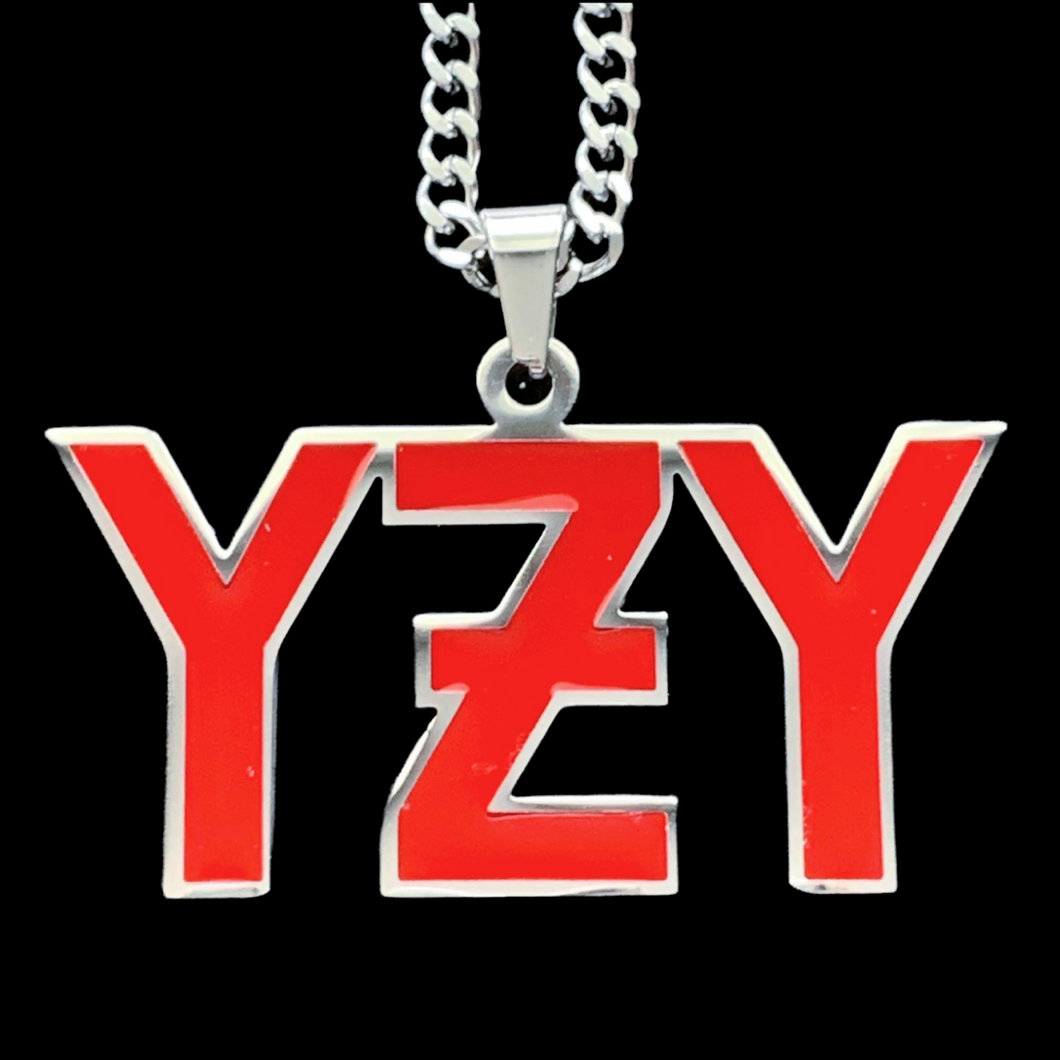 Red 'YƵY' Necklace