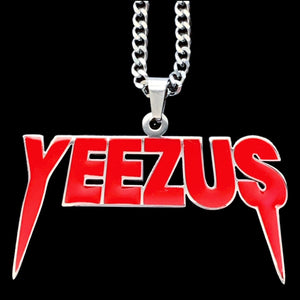 Red 'YEEZUS' Necklace