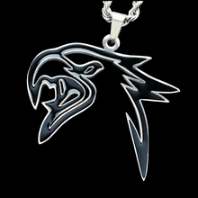 Load image into Gallery viewer, Black &#39;Trackhawk&#39; Necklace
