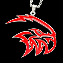 Load image into Gallery viewer, Red &#39;Trackhawk&#39; Necklace
