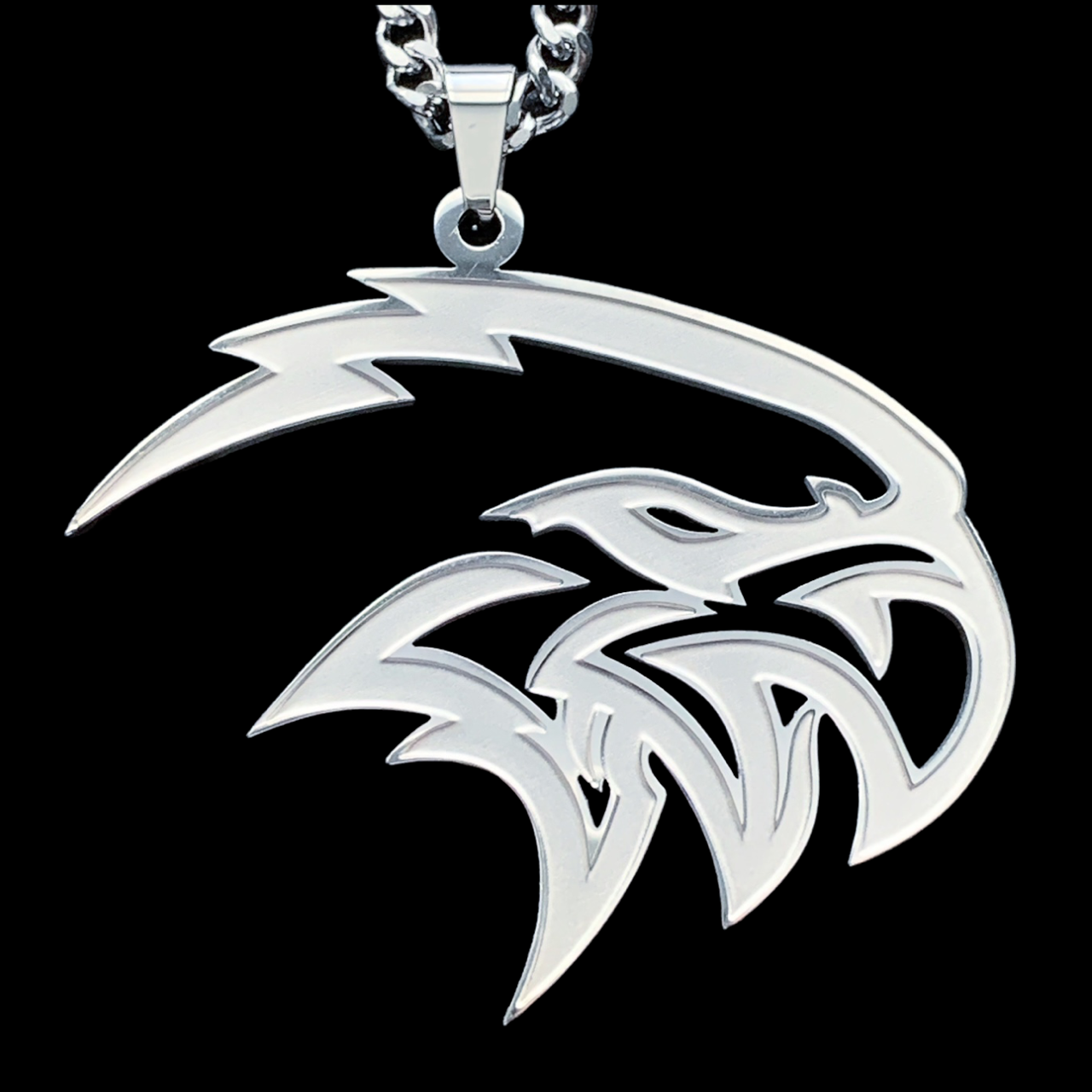 Etched buy 'Trackhawk' Necklace