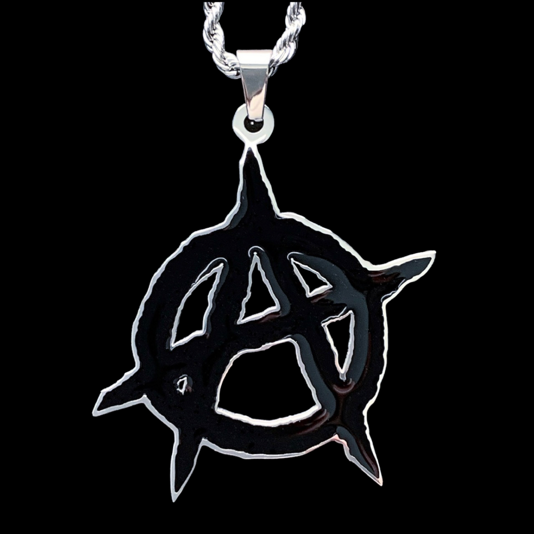 Black 'Anarchy' Necklace