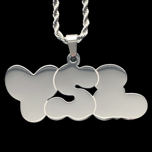 Bubble 'YSL' Necklace