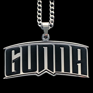 Black 'GUNNA' Necklace