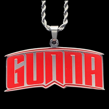 Load image into Gallery viewer, Red &#39;GUNNA&#39; Necklace
