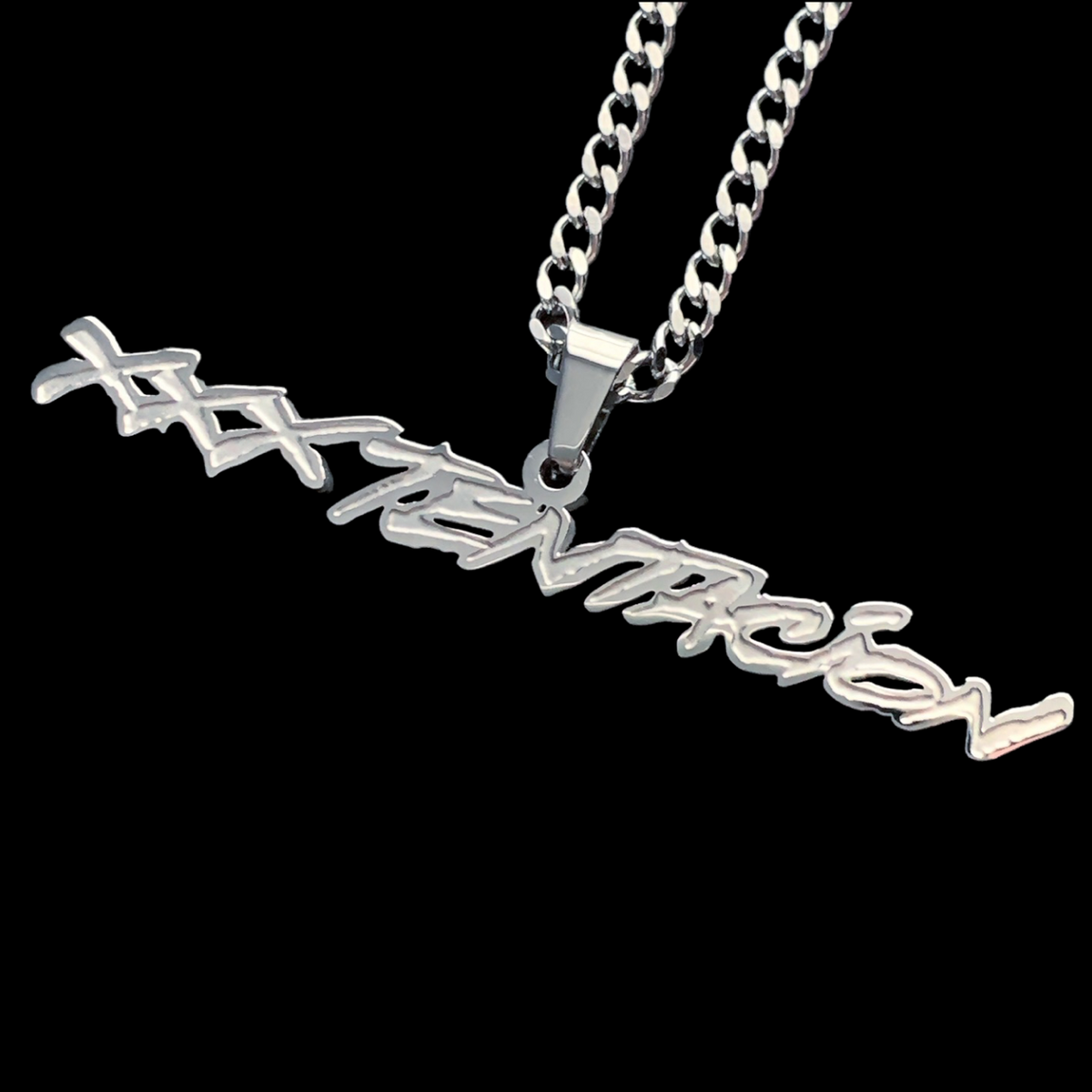 Etched 'XXXTENTACION' Necklace – Jewelry Designs by ACE