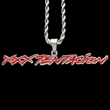 Load image into Gallery viewer, Red &#39;XXXTENTACION&#39; Necklace

