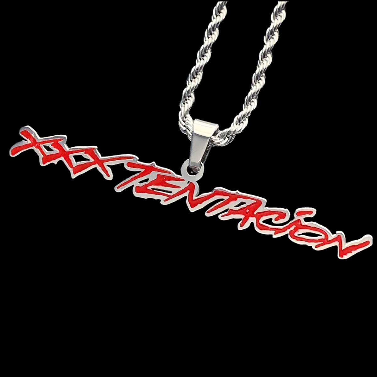 Red 'XXXTENTACION' Necklace – Jewelry Designs by ACE