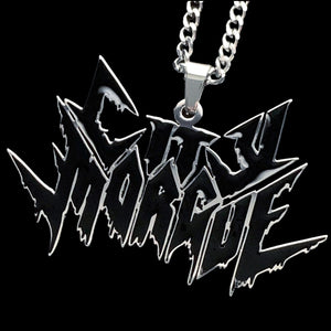 Black 'City Morgue' Necklace