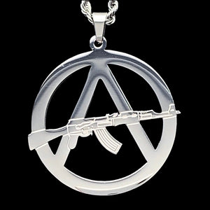 Anarchy 'AK' Necklace