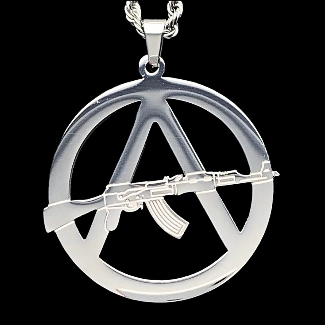 Anarchy 'AK' Necklace