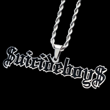 Load image into Gallery viewer, Black &#39;$uicideboy$&#39; Necklace
