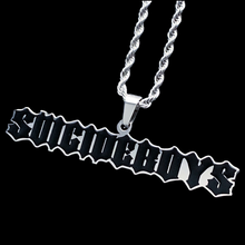 Load image into Gallery viewer, Black 'SUICIDEBOYS' Necklace
