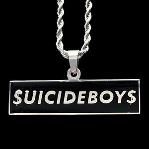Black '$UICIDEBOY$' Necklace