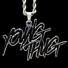 Load image into Gallery viewer, Black &#39;Young Thug&#39; Necklace
